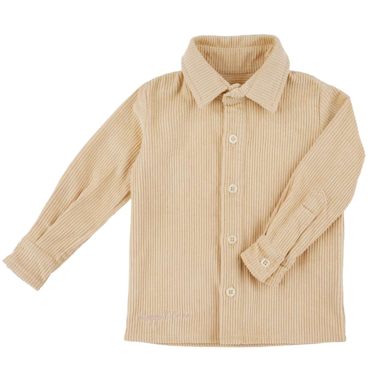 Kid's Long Sleeve Corduroy Shirt