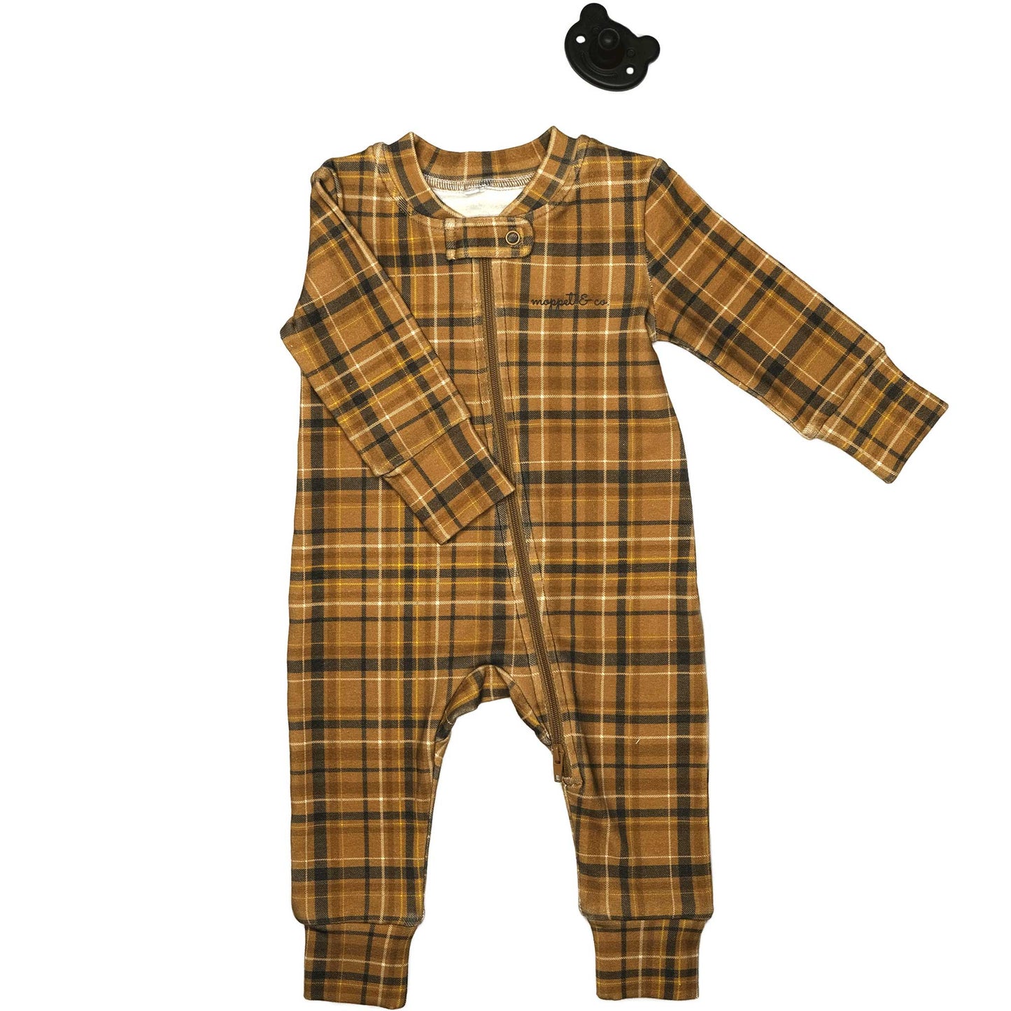 Baby's Plaid Romper